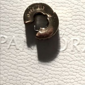 Authentic Pandora 14kt gold charm